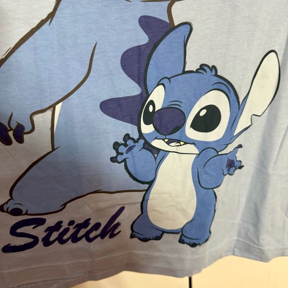 NWT. Disney Primark Stitch blue shortsleeved tee. Sizes: 2X, XL - Picture 6 of 12